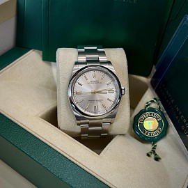 Rolex DateJust 126000 Silver Cọc Dạ Quang Oyster 36mm - 2023