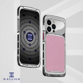 HELLIUS iArmor A1 Polished Silver - Pink dành cho 15 Pro Max
