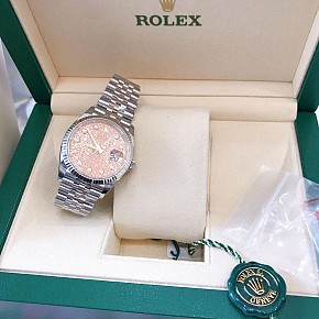 Đồng hồ Rolex Datejust 36 Pink Jubilee Diamond Dial