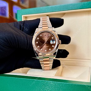 Rolex Datejust 126331 Chocolate Oyster 41mm - 2018