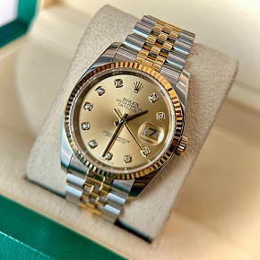 Rolex Datejust 116233 Demi Chanh Mặt Champagne 36mm - Only