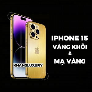 iPhone 15 Vàng Khối và iPhone 15 Mạ Vàng - Khi Công Nghệ Gặp Gỡ Đẳng Cấp