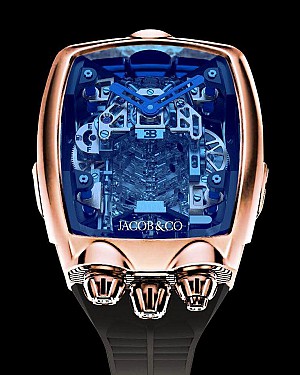 Chiếc đồng hồ gắn động cơ W16 Bugatti Chiron Tourbillon có giá 280.000 USD